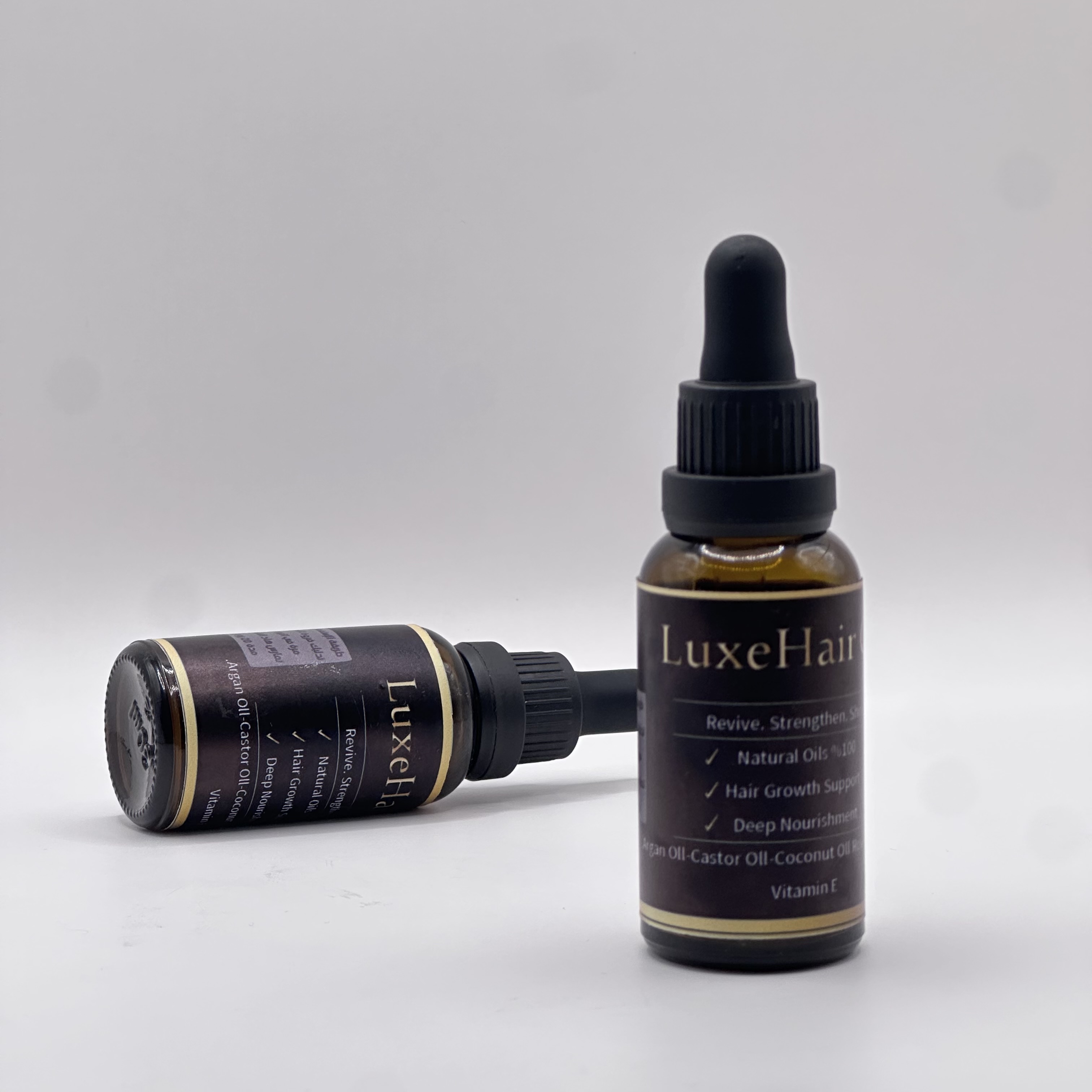 LuxeHair Oil – Sérum Capillaire Croissance & Anti-Chute (30ml)