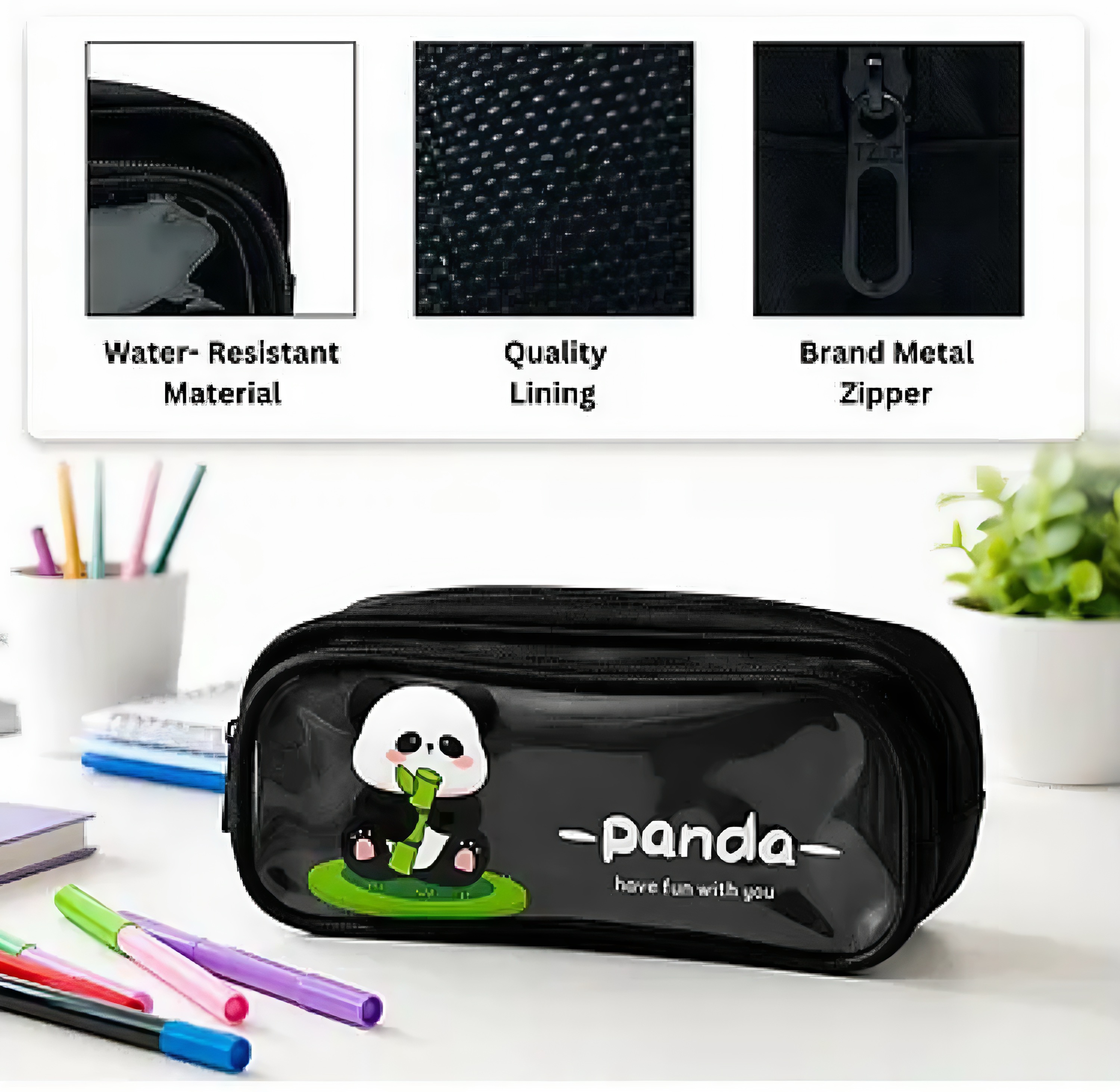 trousse mignonne à motif de panda Vision ref 2245
