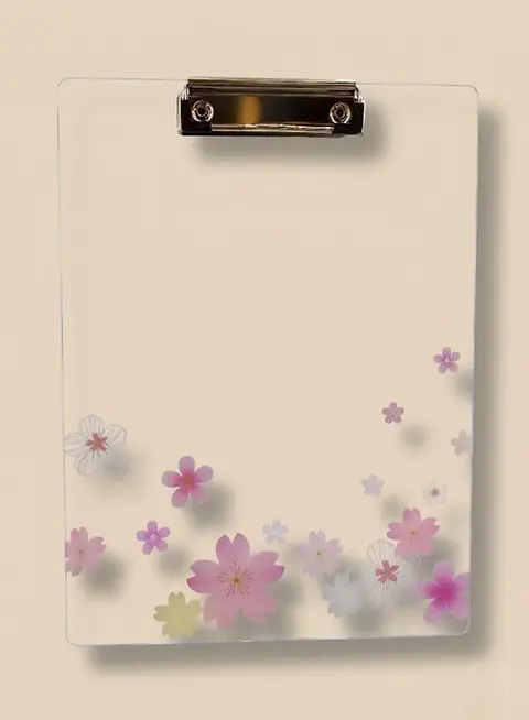 CLIP BOARD TRANSPARENTE PLEXY BHM BJ-309