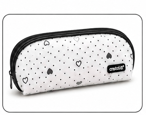 TROUSSE CRISTALE DEMI TRANSPARENTE