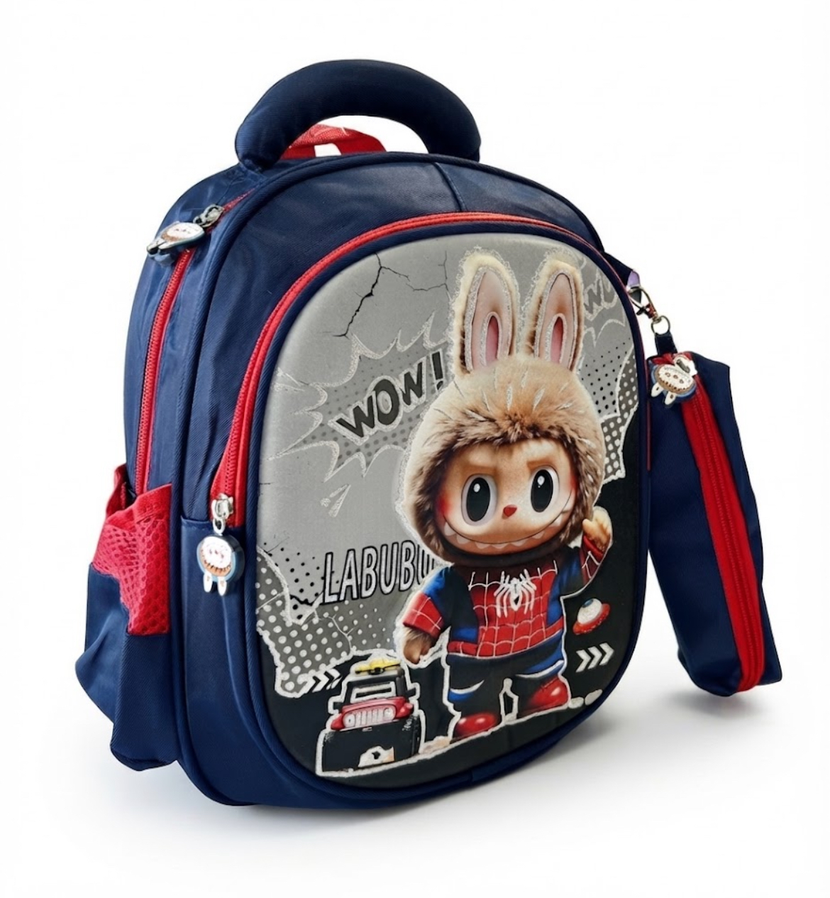 Sac à dos à motifs vision + trousse préscolaire