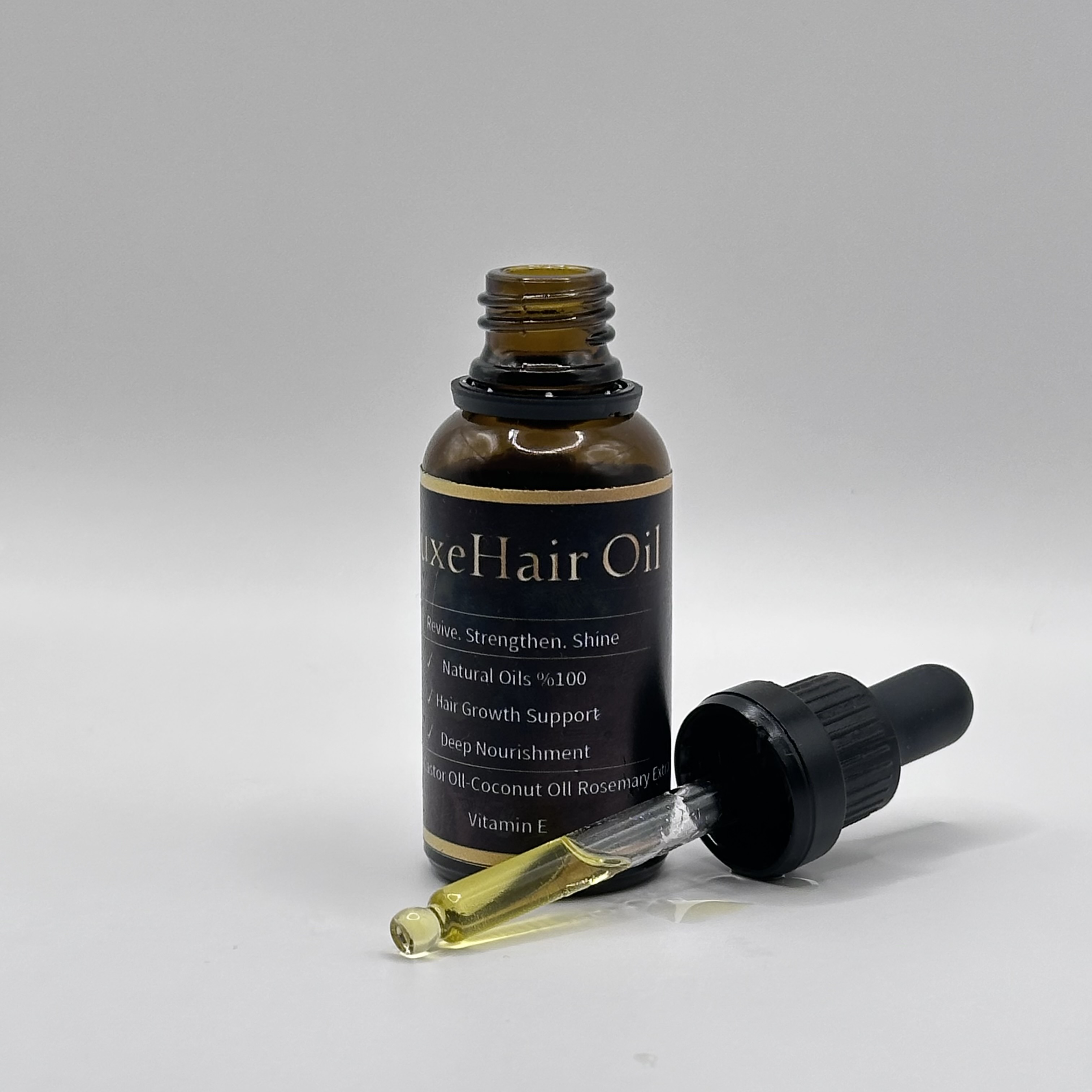 LuxeHair Oil – Sérum Capillaire Croissance & Anti-Chute (30ml)