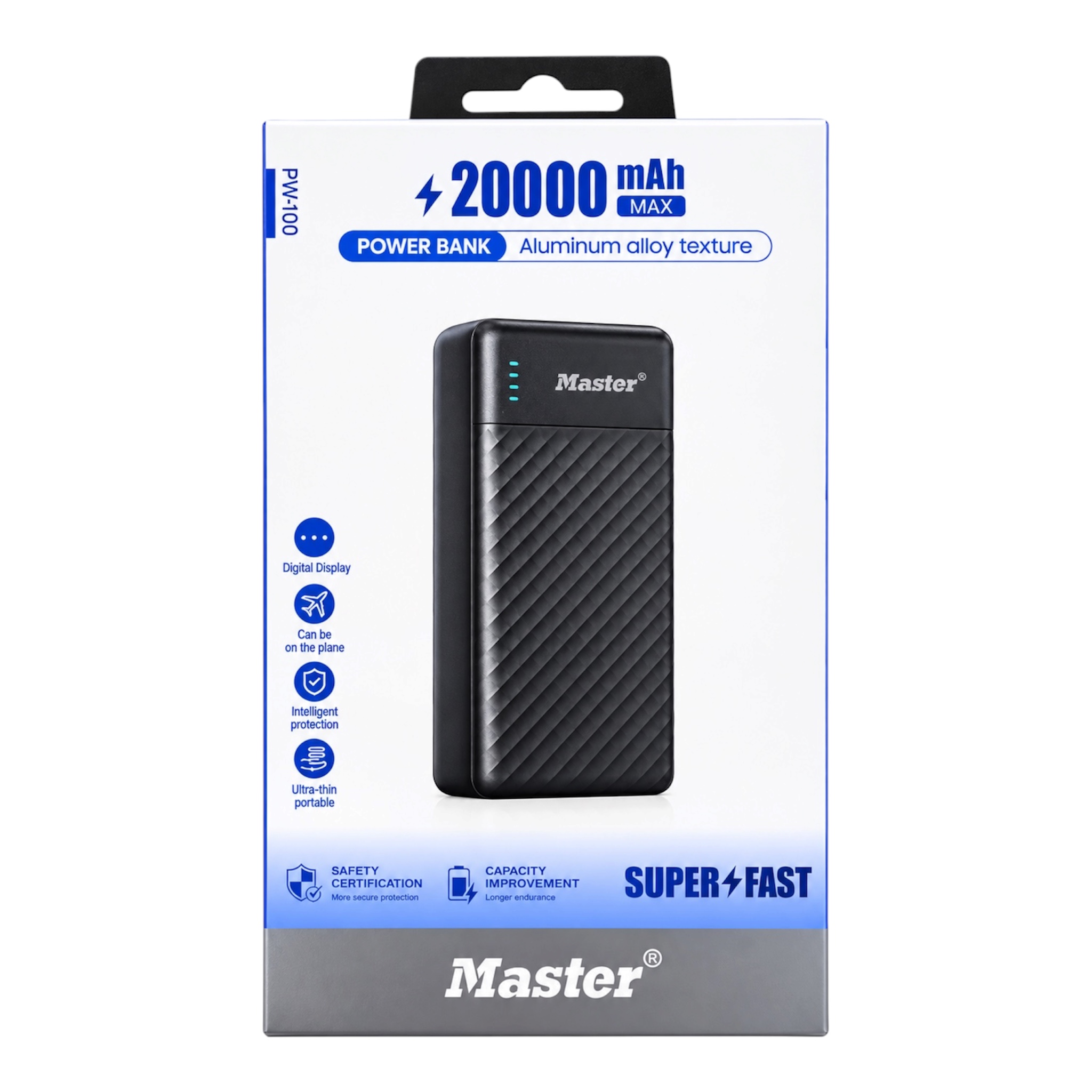 Power Bank master super fast 20000 mAh