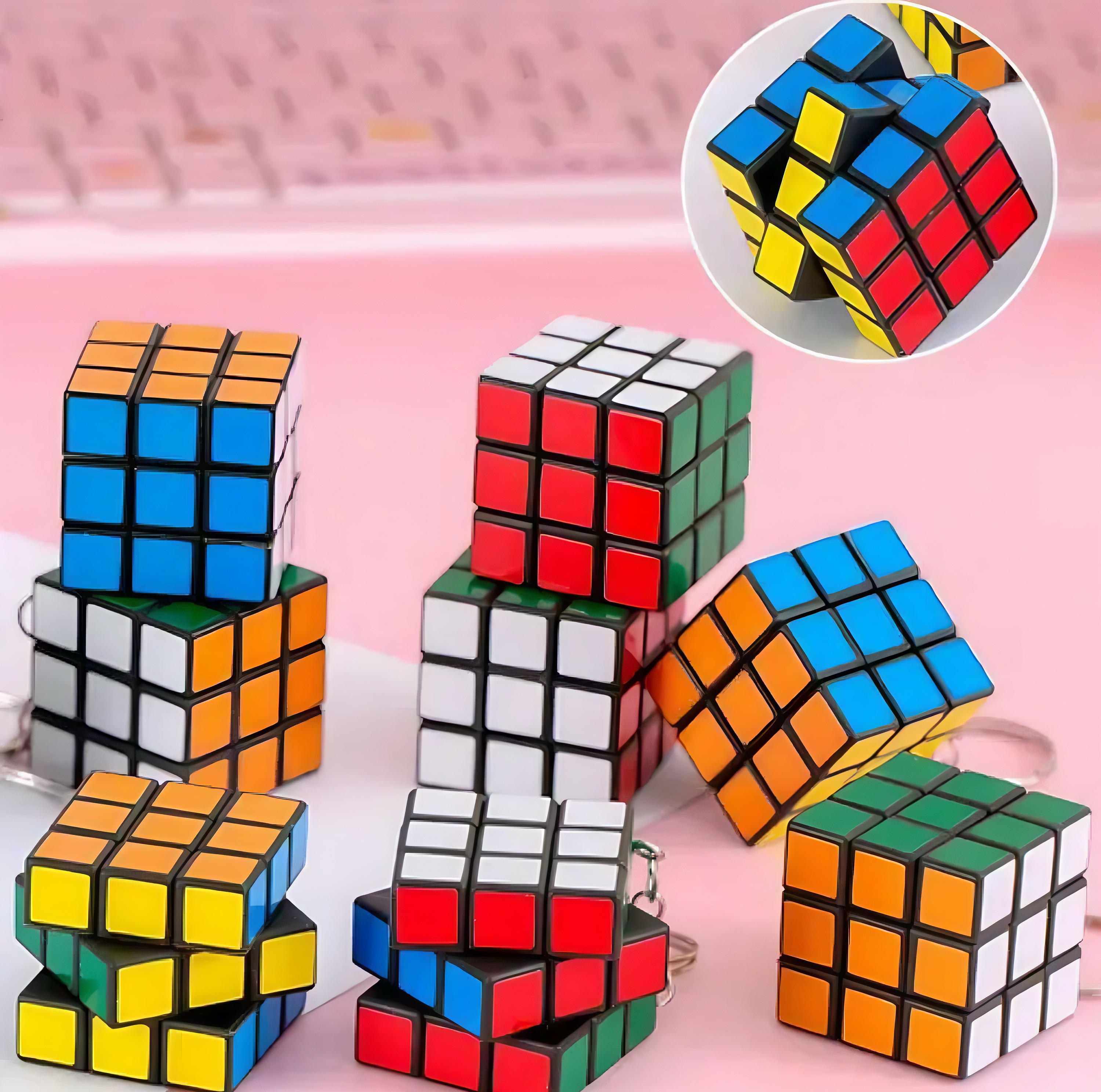 cubes magiques 3x3 colorés