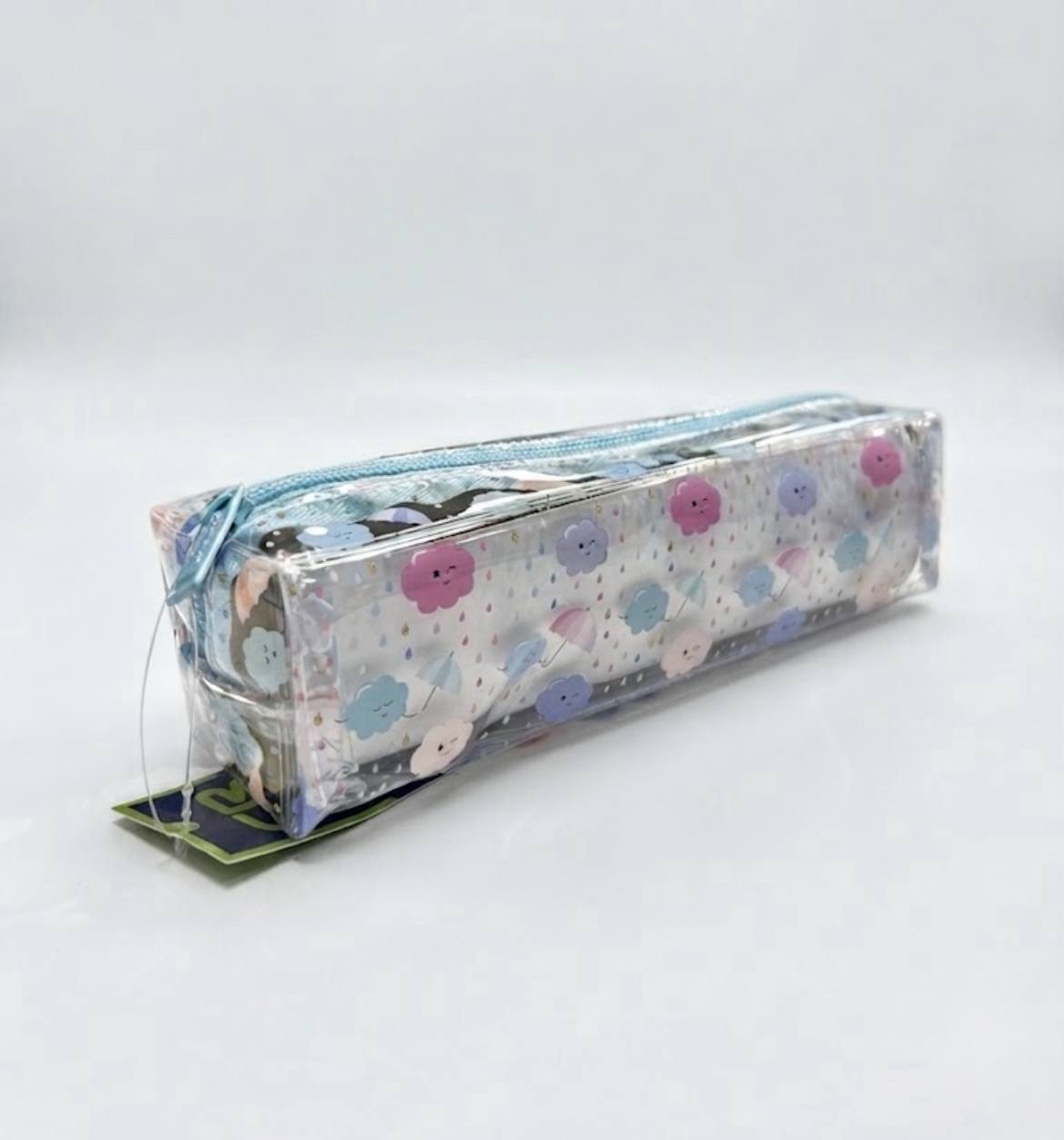 Trousse transparente a motif Fillette Cristal CR-1212