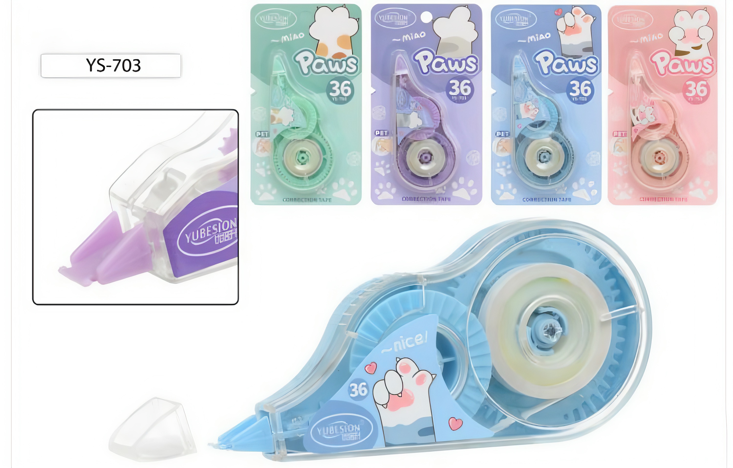 CORRECTEUR MIAO PAWS 36 YUBESION ys-703