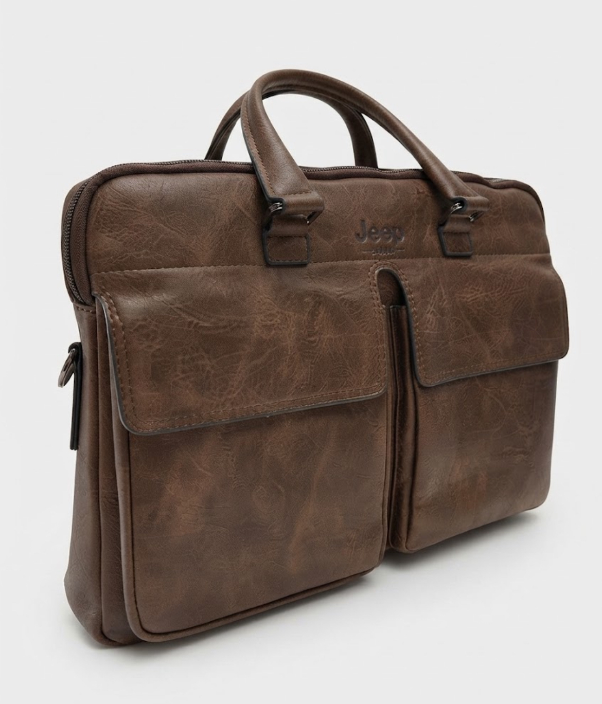 Cartable en Simili Cuir Design Élégant jeep