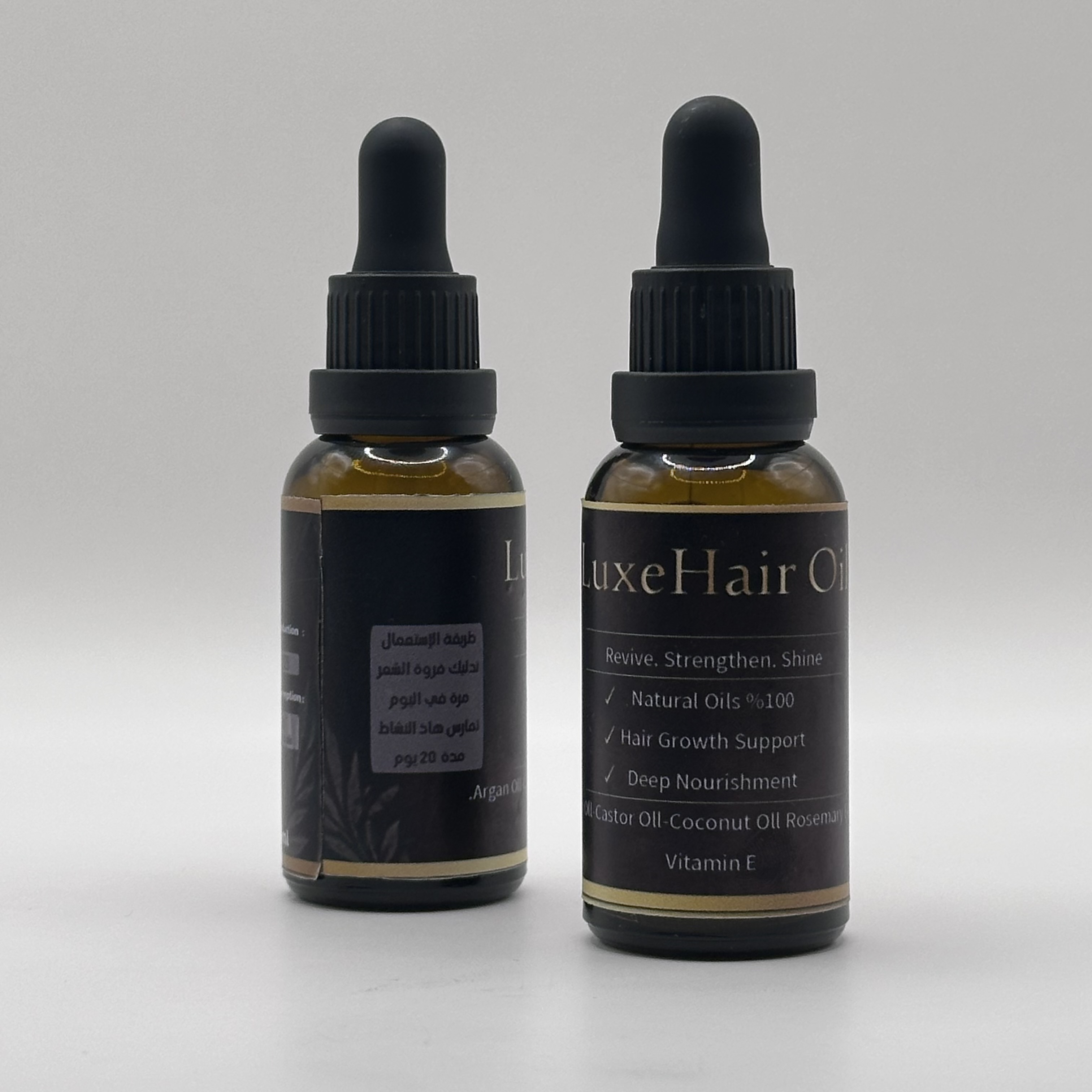 LuxeHair Oil – Sérum Capillaire Croissance & Anti-Chute (30ml)