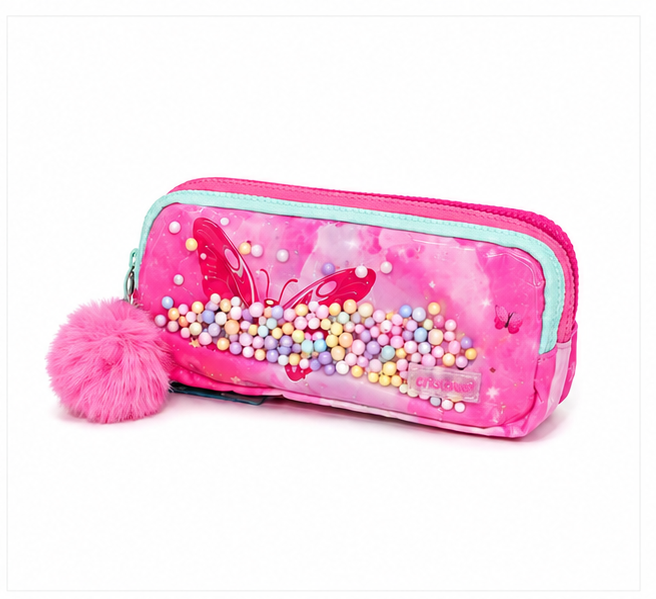 TROUSSE CRISTAL AVEC PAPILLON