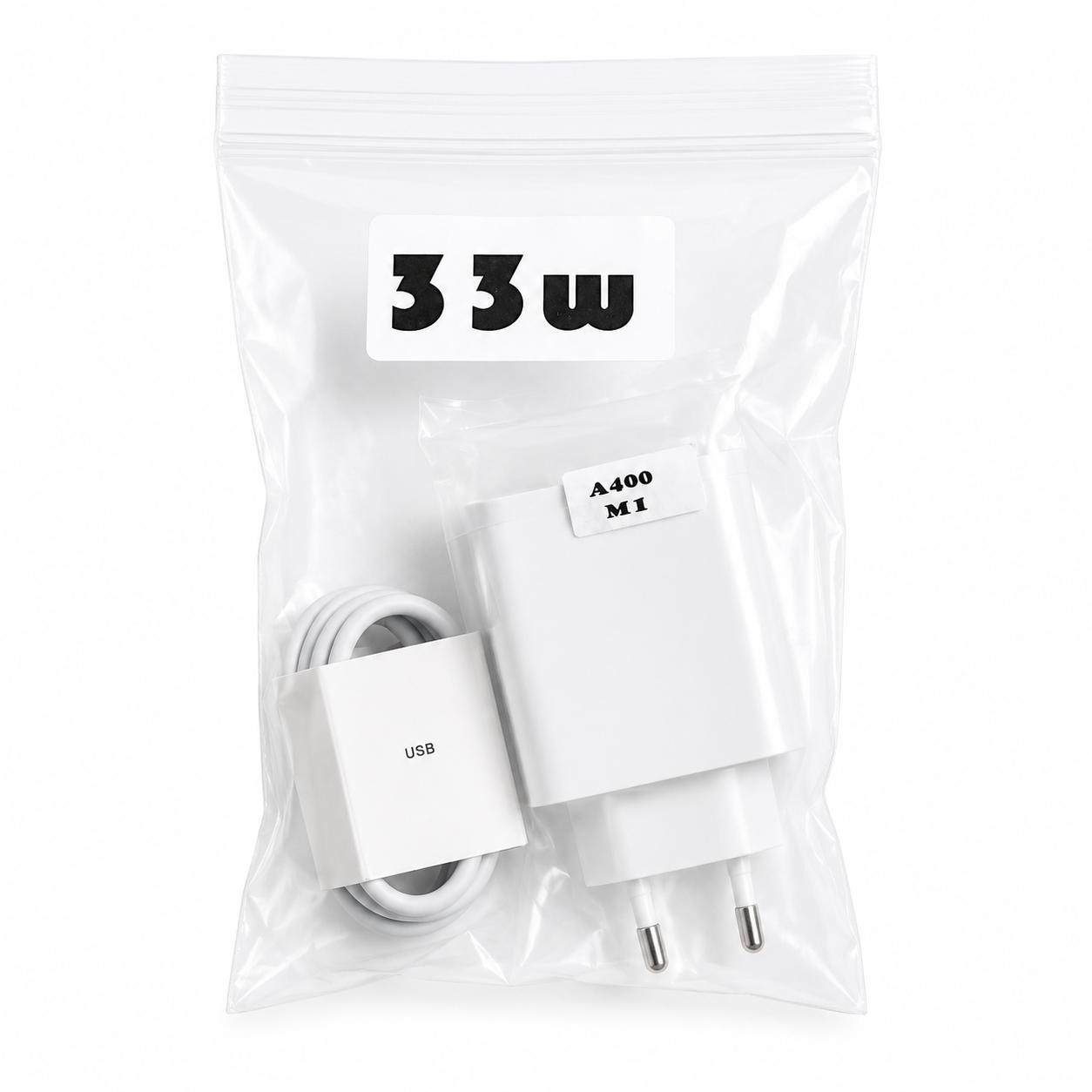 Chargeur Rapide 33W avec Câble USB
