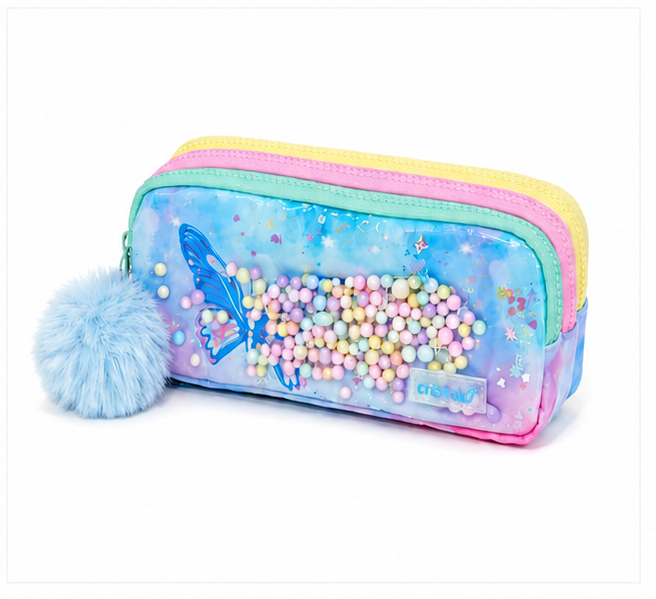 TROUSSE CRISTAL AVEC PAPILLON