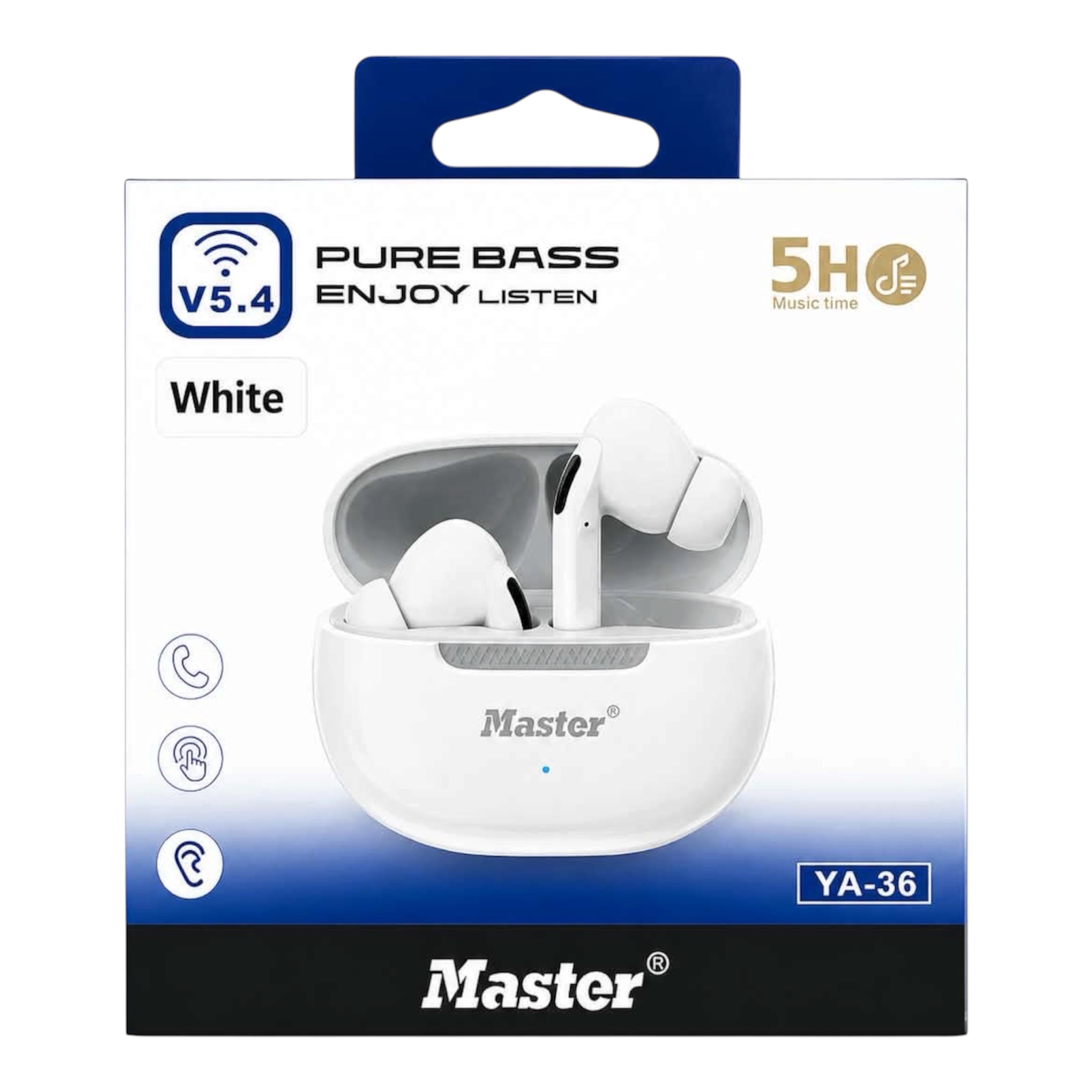 Kit bletooth master X-36 White
