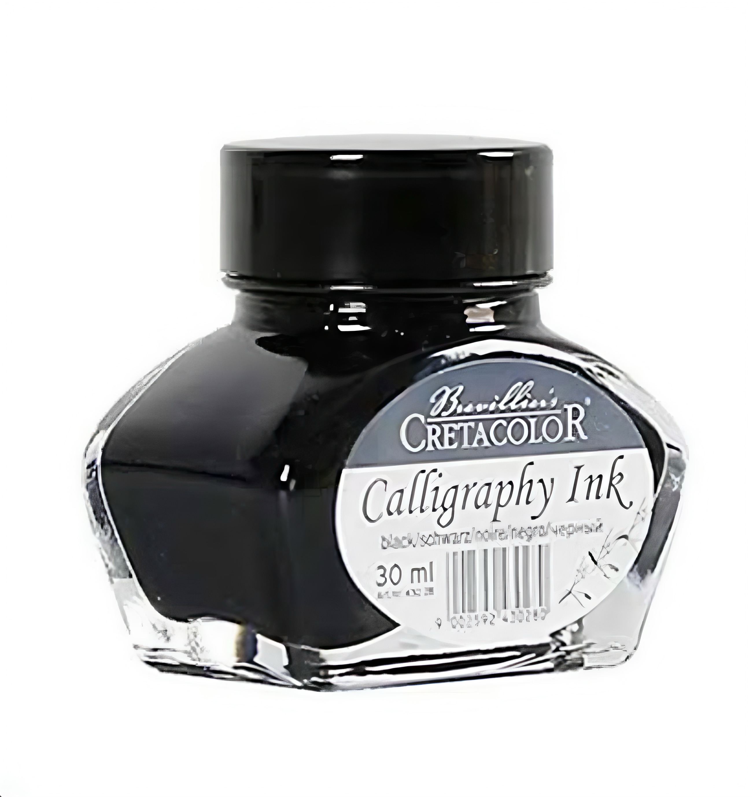 ENCRE DE CALLIGRAPHIE 30ML NOIR -CRETACOLOR-