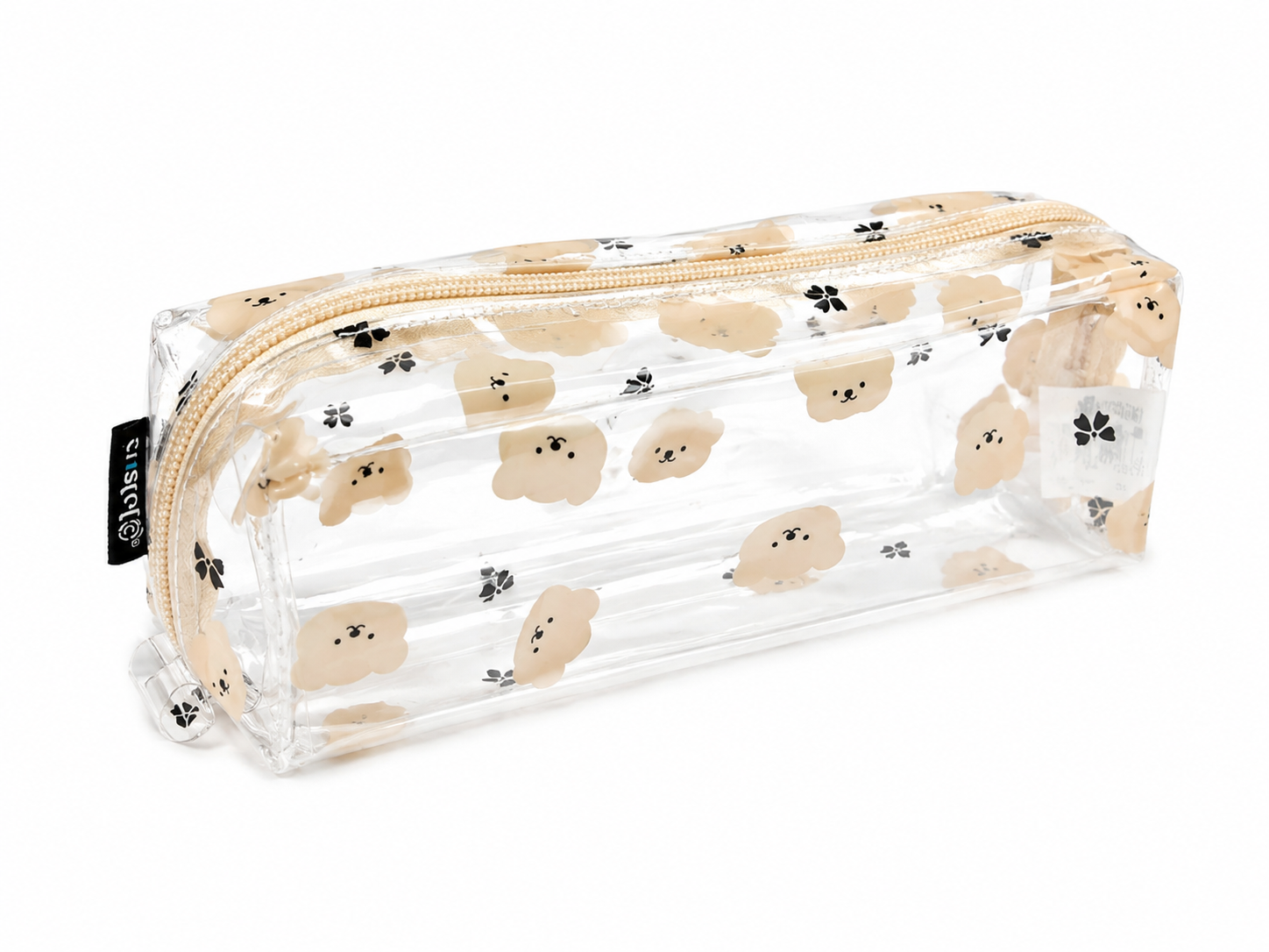 Trousse scolaire transparente cristal CR-1832