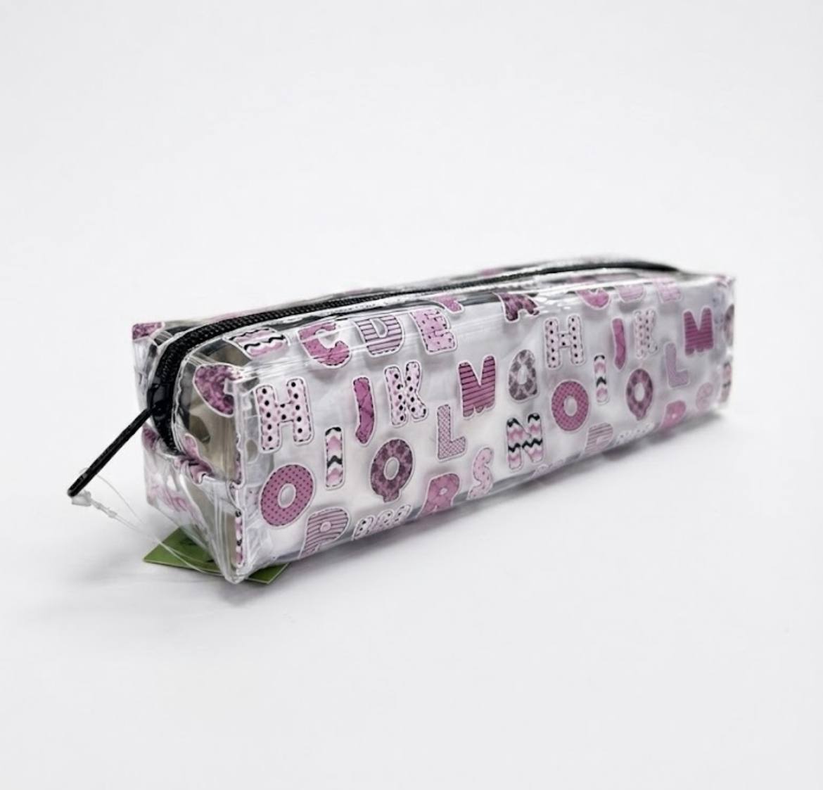 Trousse transparente a motif Fillette Cristal CR-1212