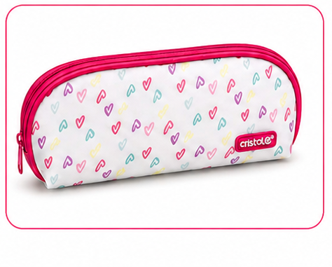 TROUSSE CRISTALE DEMI TRANSPARENTE