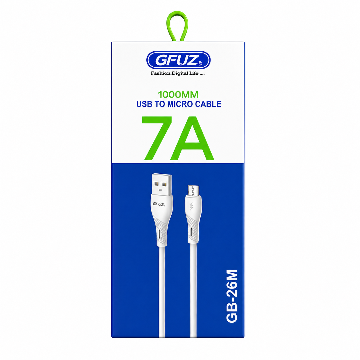 Câble USB vers Micro-USB GFUZ GB-26M 7A 1m