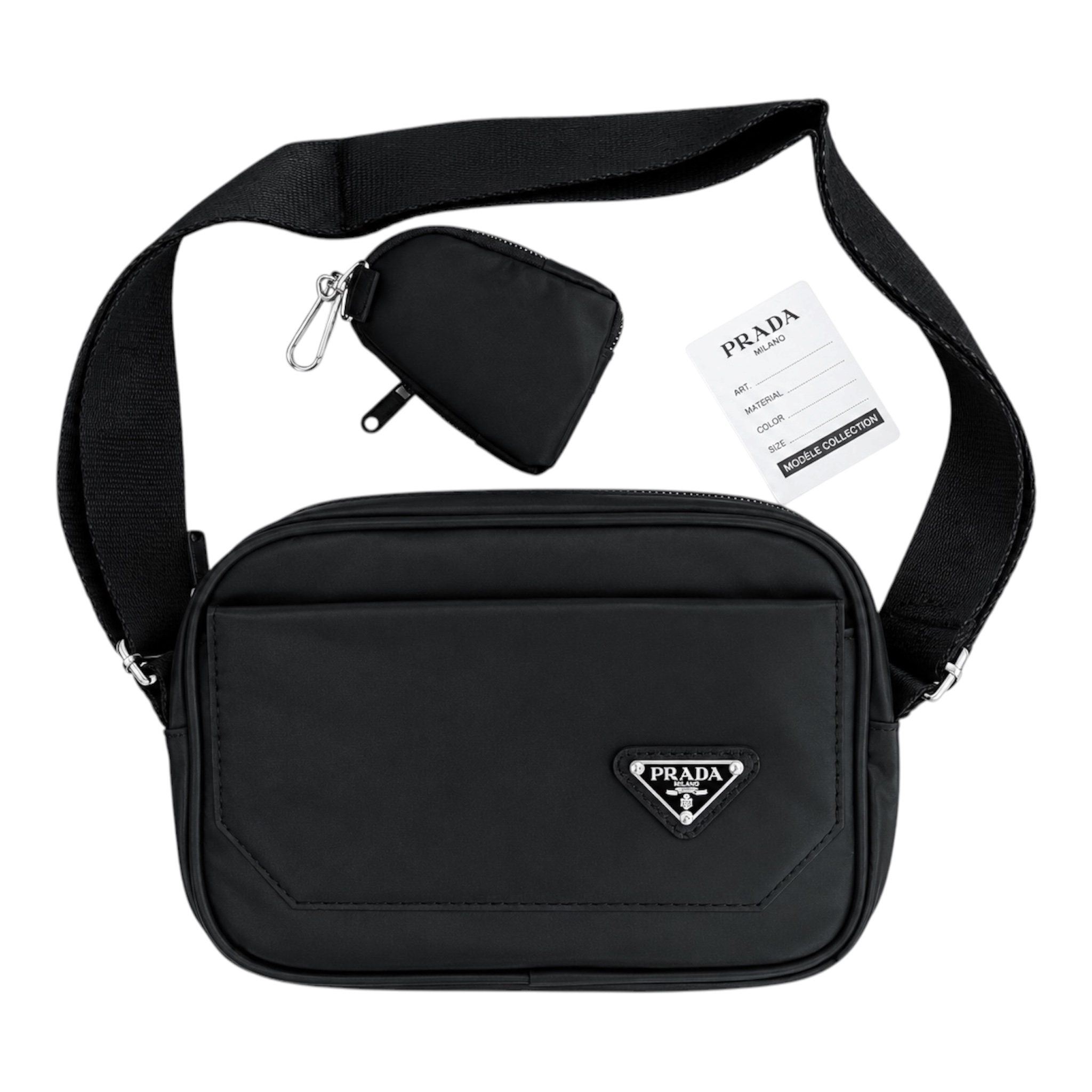 Sac à bandoulière élégant et à la mode prada