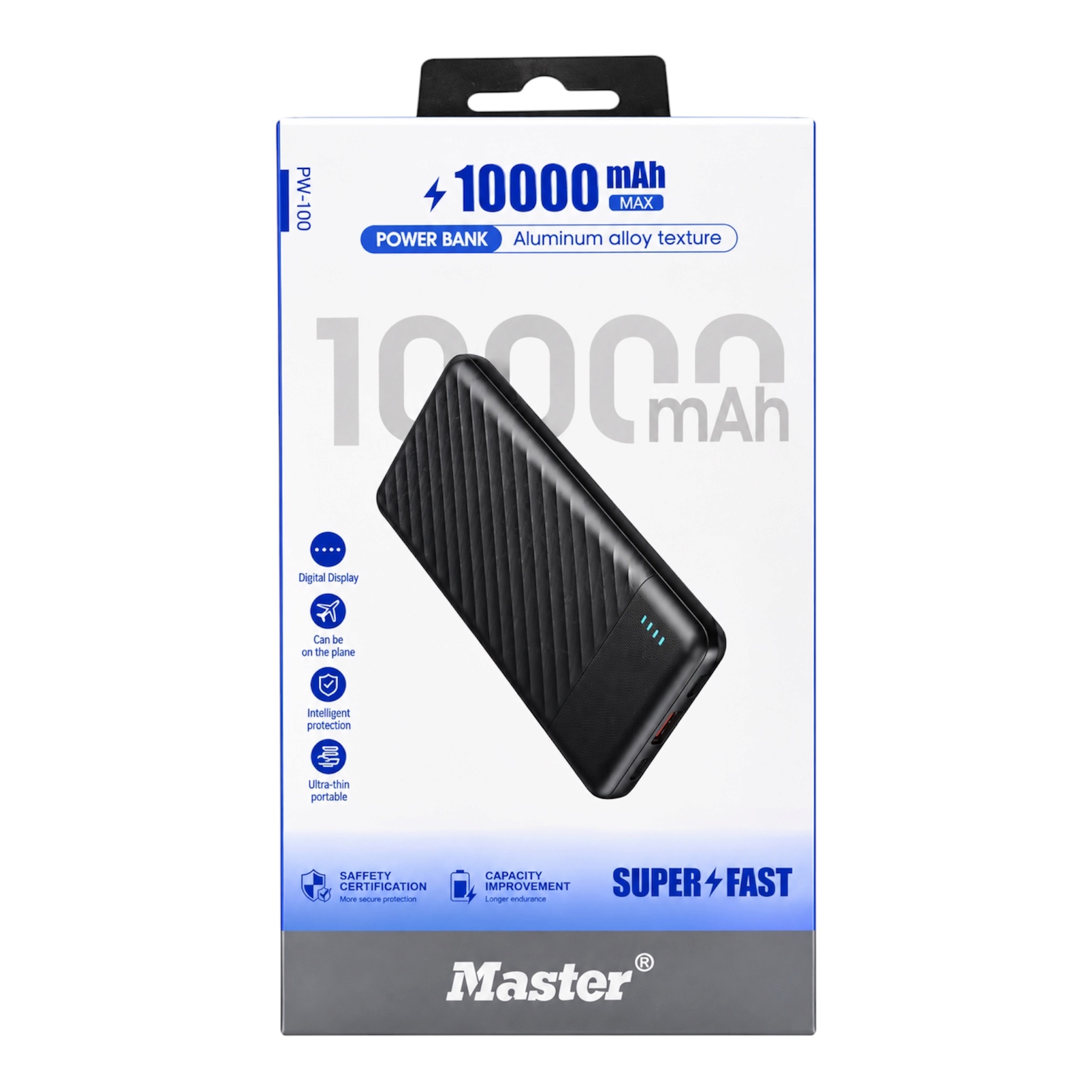 Power Bank master super fast 10000 mAh