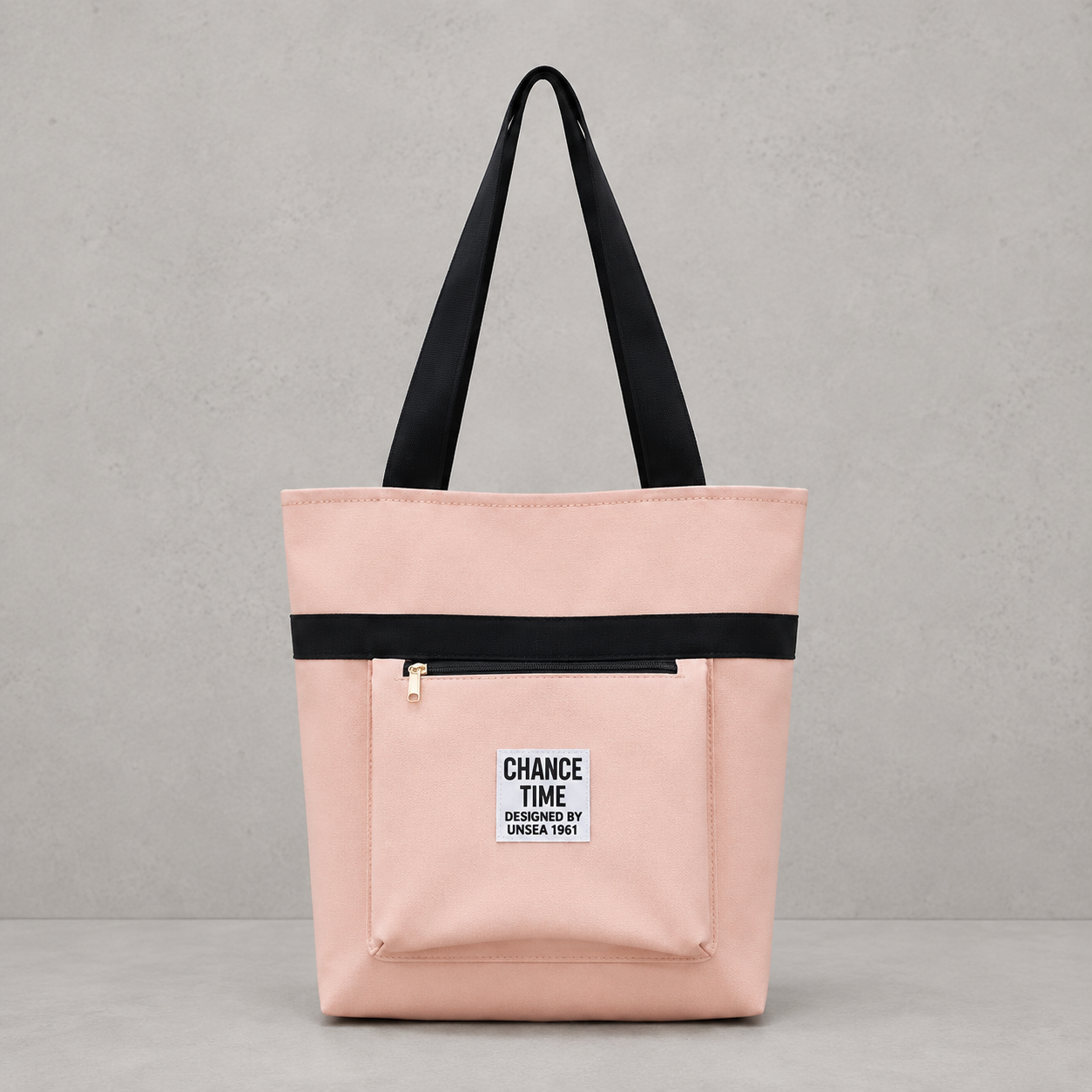 Tote Bag Casual Bicolore Chance Time