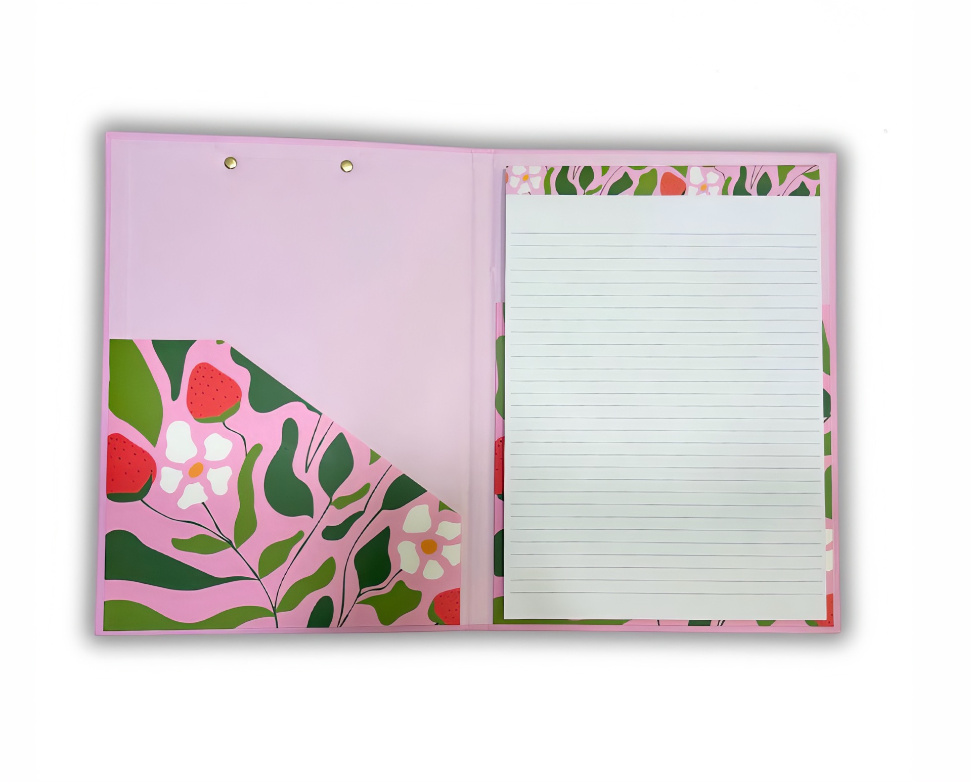 CLIP BOARD AVEC BLOC DE PAPIER