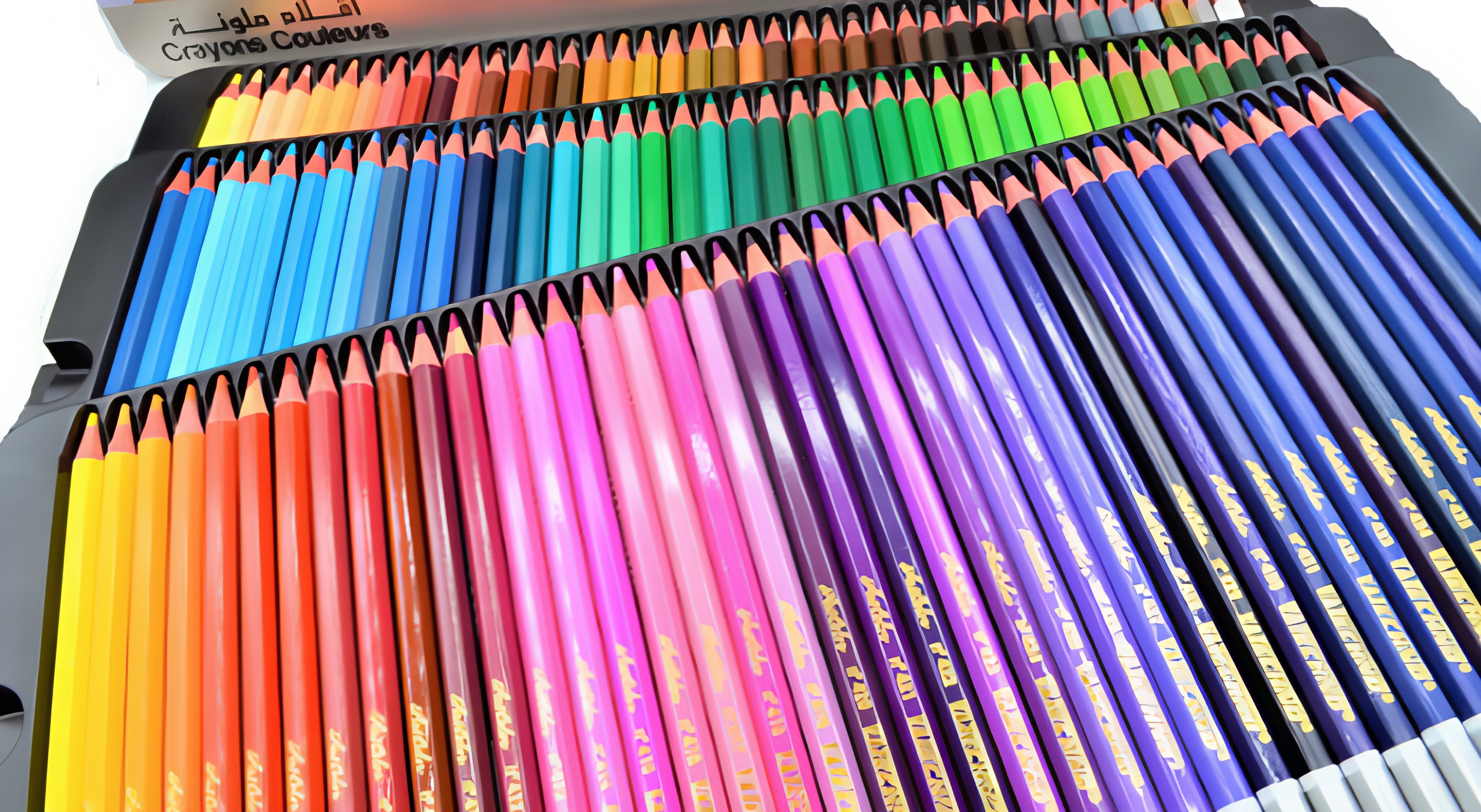 BOITE DE 120 CRAYONS DE COULEUR ART COLOR -TECHNO-